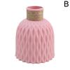 Vase en plastique avec corde pour arrangement floral, pot de fleurs à faire soi-même, salon, porcelaine, imitation de fleurs, décoration de la maison, ornements