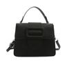 Einfache, kleine, quadratische Umhängetasche mit einer Schulter, kleine Tasche für Damen in diesem Sommer, neue kleine, quadratische Handtasche im koreanischen Stil