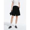 PEACEBIRD Damen High-Waist Wide-Leg Casual Shorts