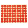 BHBL 19mm Circles Round Code Stickers Self Adhesive Sticky Labels Red