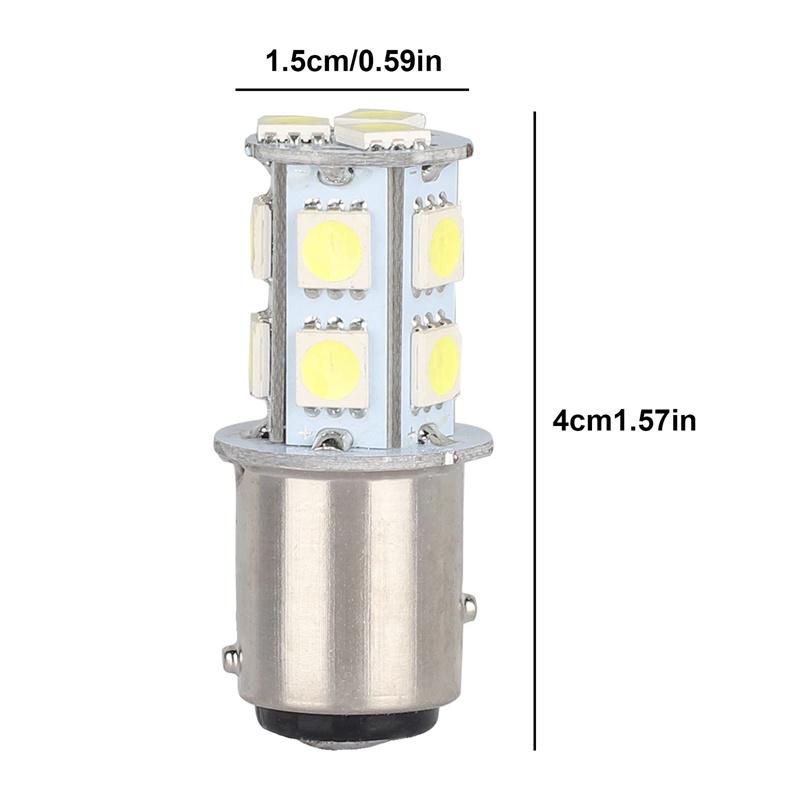 10X 1157 Bay15D P21/5W Car Brake Stop Tail Night Reverse Lamp Car Led Turn Parking Signal Lights Bulb
