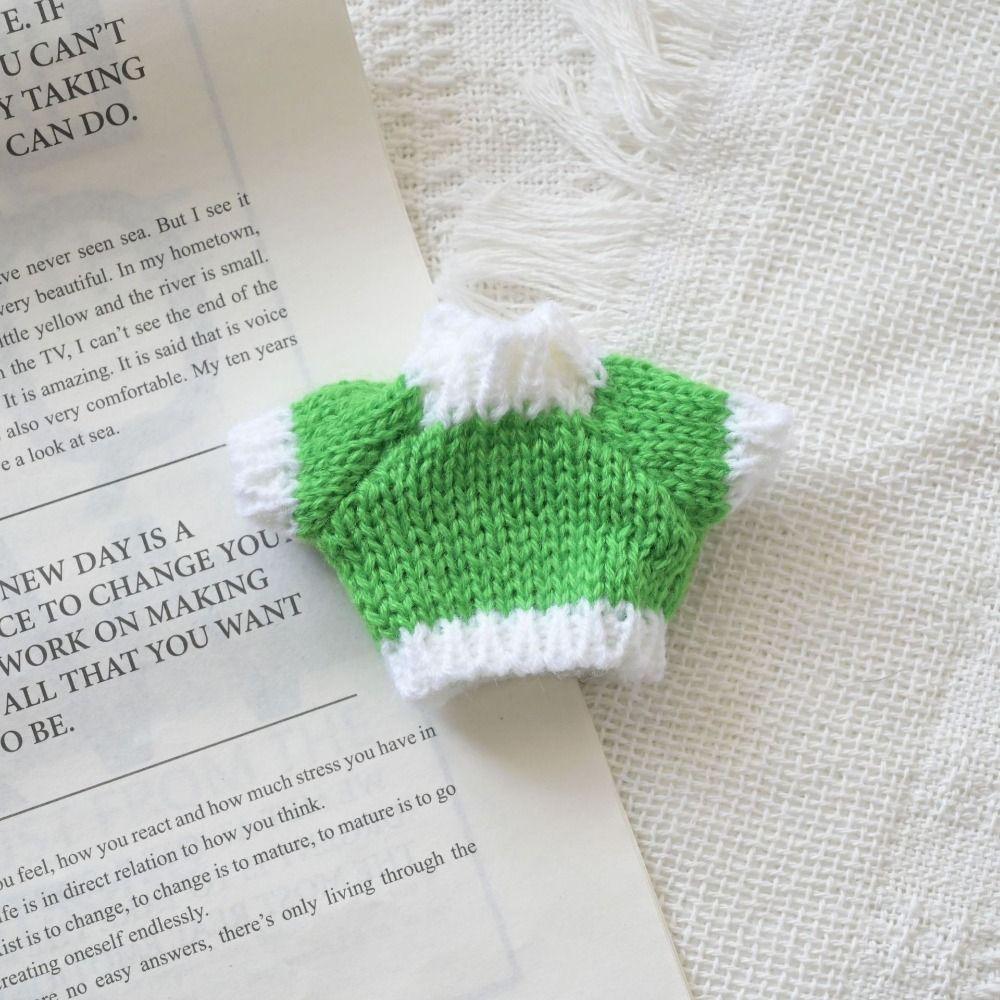 Mehrere Stile Puppenpullover Mode Warme Oberteile für 10cm Baumwollpuppe/für Idol-Puppen