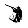 Car Stickers Hunter Hunting Adventure Decals Car Motorcycle Rear Window Decorative Decals Waterproof Cover Scratches ,15cm