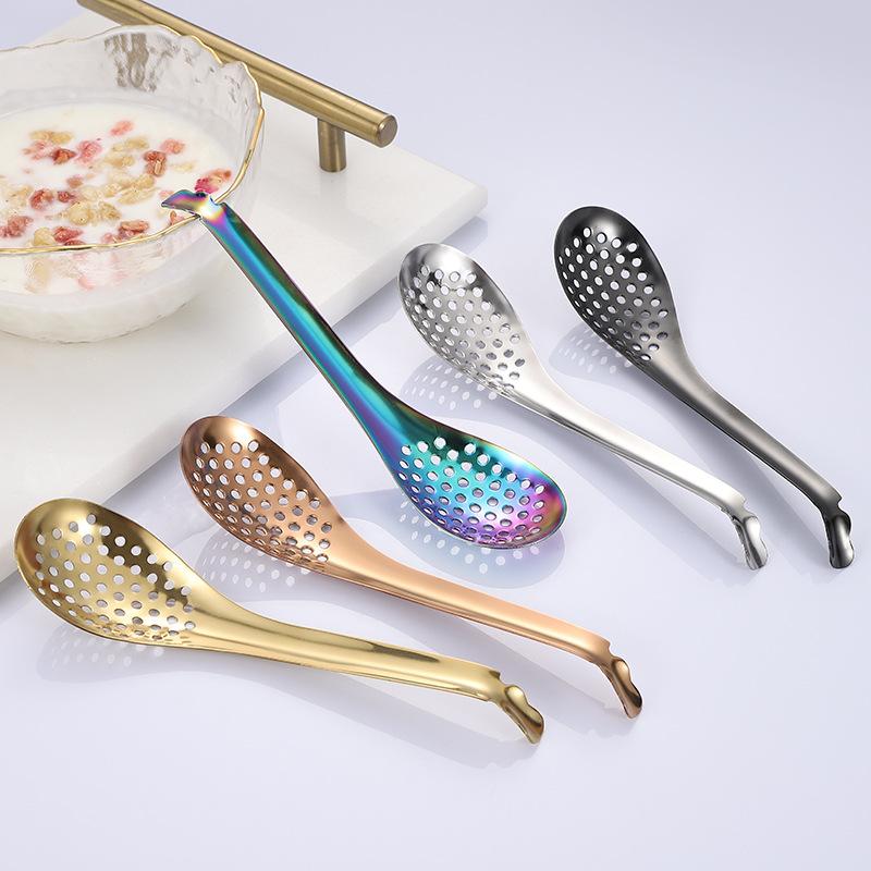 Cooking Gadgets Caviar Spoon Yolk Caviar Colander Kitchen Tools Kitchen Accessories Colander Egg