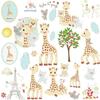 Autocolantes reposicionáveis Sophie la Girafe
