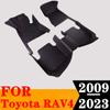 Piele impermeabilă Covorașe personalizate pentru podea auto Covoraș pentru podea față și spate Piese auto Covor covor pentru TOYOTA RAV4 2009
