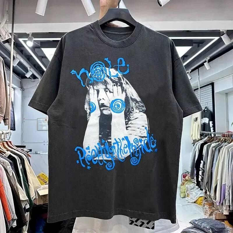 Hole Pretty On The Inside Albums Black Short Sleeve Unisex Tshirt Reprint S-5XL