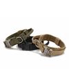 Adjustable Splash-Proof Nylon Tactical Dog Collar for Large & Medium Dogs