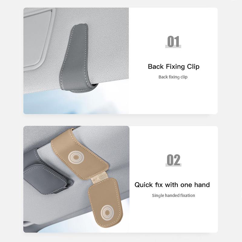 Car Sun Visor Eyeglass Clip Glasses Holder Accessories For Lexus LS LC RZ IS350 ES300 GS350 CT200h GX460 LX570 RX500h NX300 UX26 QQ6
