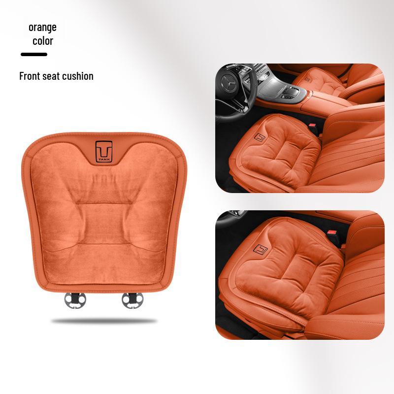 Warm Flannel Seat Cushions for Tank Cars – Winter Comfort for Front & Rear