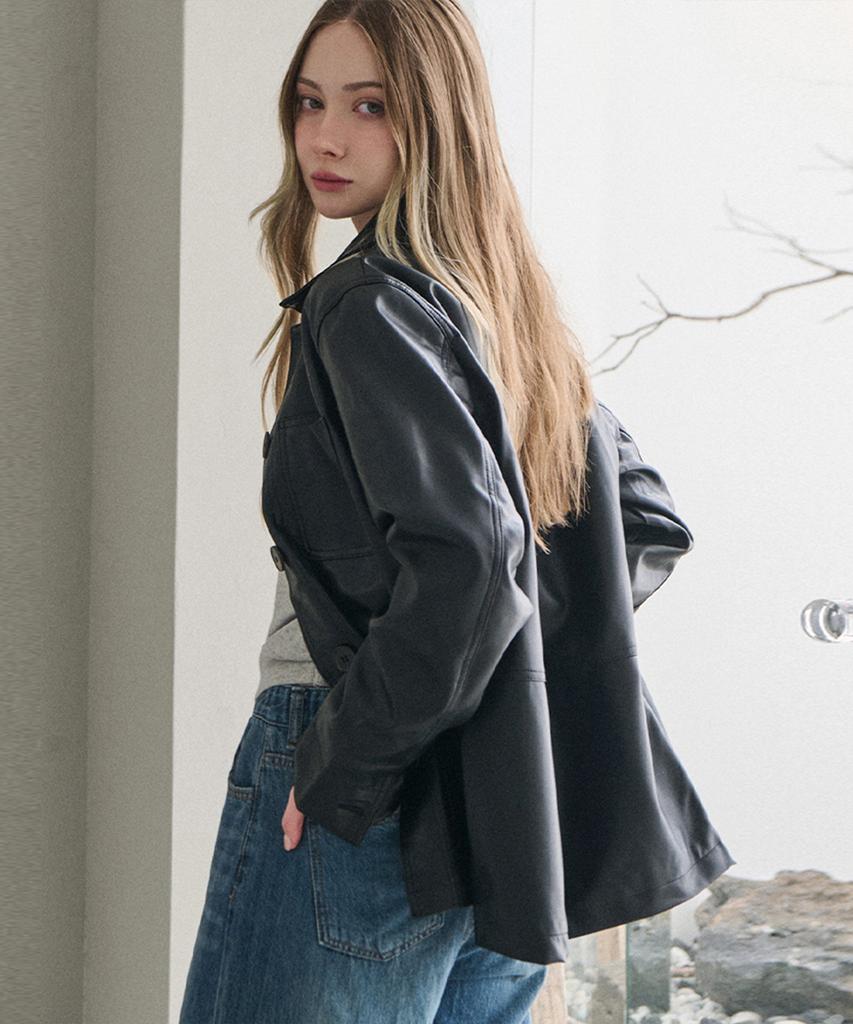 Blancu Moment Mono Leather Jacket
