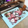 1PC Polar Bear Snowman Extra Large Non Slip Floor Carpet, Office, Family, Studio   Large Area Rug Indoor Rugs, Bold Statement Piece