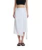 Trunk Project Belted Wrap Skirt_White