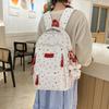 Schultasche Koreanische Version von kleiner frischer Schultasche Japanische Prinzessin Vielseitig Niedlich Sternbedruckter Rucksack Mittelschul-Klassenrucksack