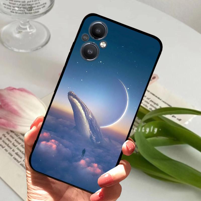 Para Capa Oppo Reno7 Z Lite 5G CPH2341 À Prova de Choque Silicone Macio TPU Capa Traseira Para Oppo F21 Pro F21Pro 5G Capa de Celular Shell Coque