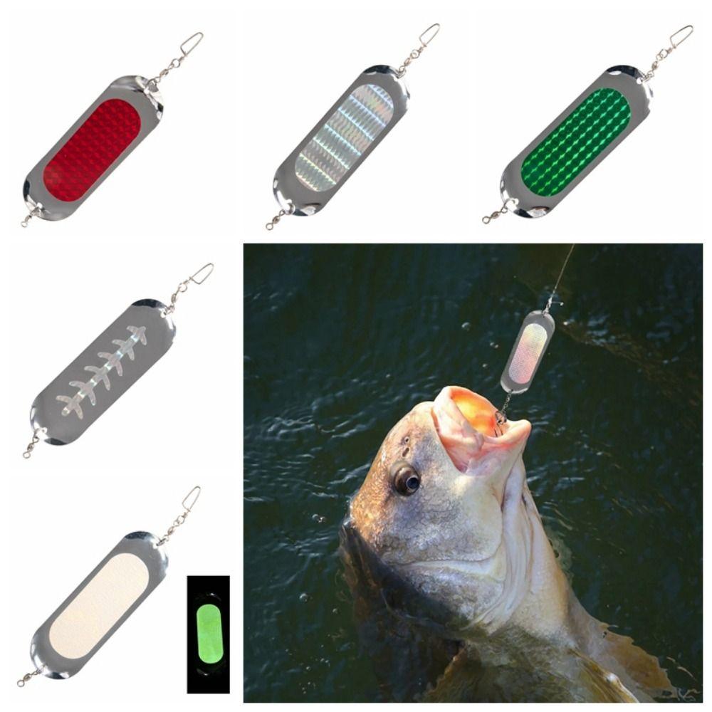 Durable Diving Flash Board Reflective Fishing Lures Flasher Flasher Fly Trolling Lure Bass