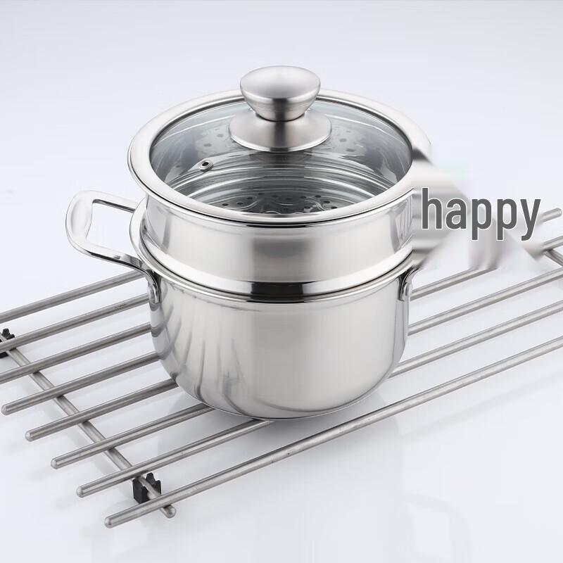 SHENGHENG 304 Stainless Steel Steamer and Soup Pot