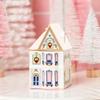 Weihnachtsferien Dorf Gewürzhaus Set-Mini Lebkuchenhäuser Gläser Festliche Deko Küchentheke Weihnachtskerze