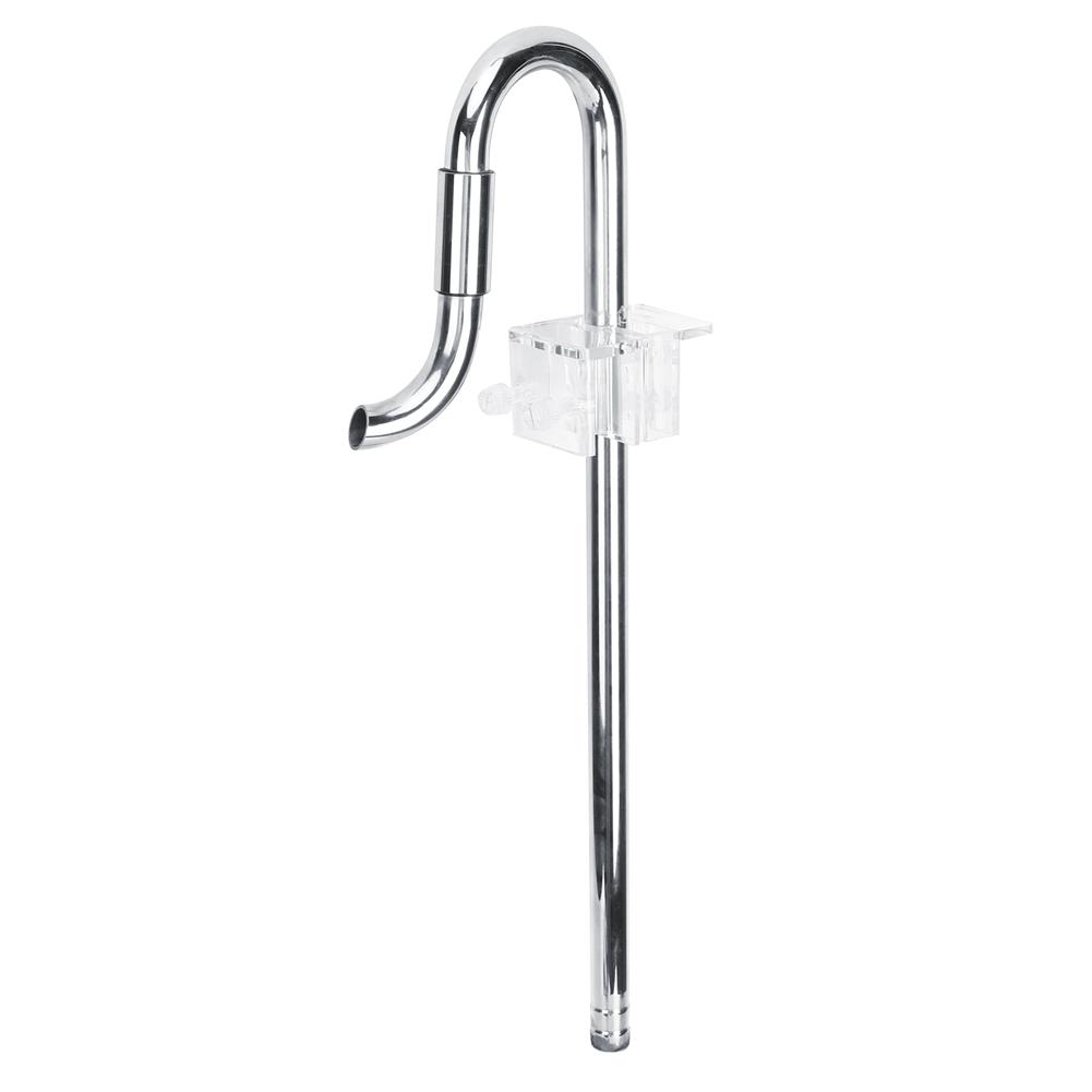 Filtru In Out din Oțel Inoxidabil pentru Plante de Acvariu Țeavă Skimmer Filtru Peliculă Ulei(12 grade Celsius 16 mm)