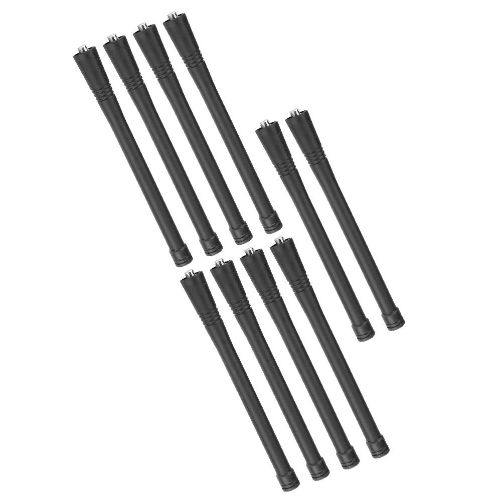 10PCS NAD6502 Mini Antenna for VHF 136‑174Mhz GPS Walkie Talkie Radio for Outdoor Camping