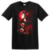 Japanese Style Floral Woman Art T Shirt Kimono Design W/ Butterfly Tee