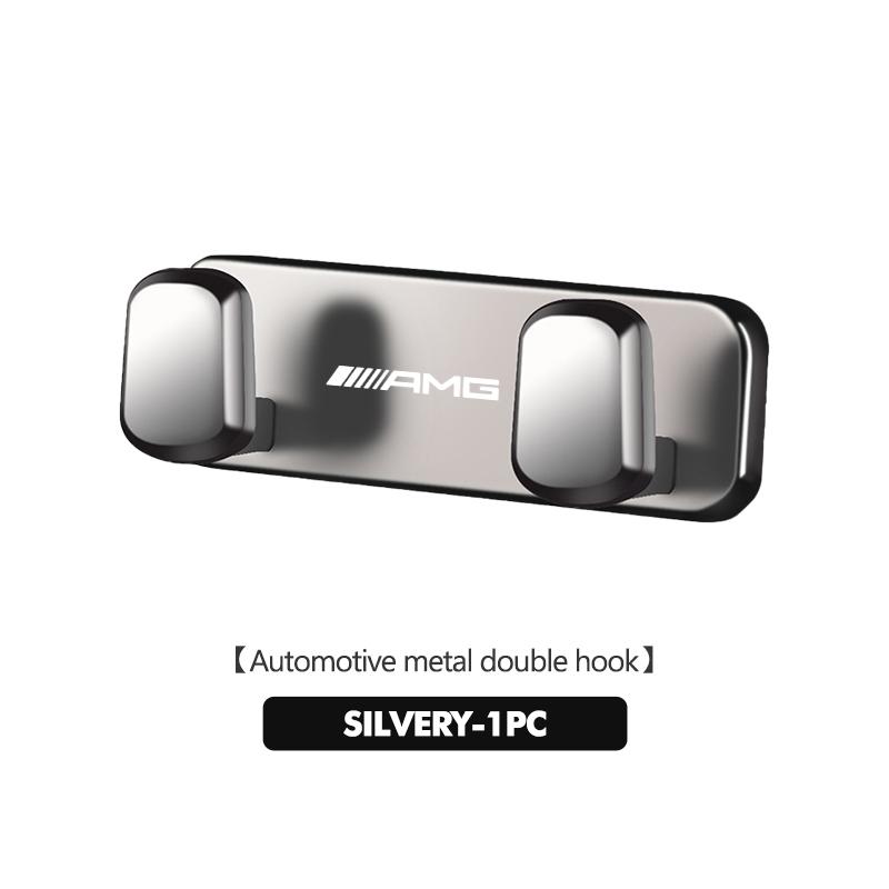 CSF1 Metal Car Hooks Interior Storage Holder USB Cable Headphone Key For Mercedes Benz AMG W204 W205 W203 W211 W201 W210 W108 W124