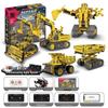 Five-in-One Programmable Wall-E Robot: Assembly Building Blocks, Electric Science Education, Remote Control, Compatible with Lego
