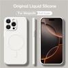 Liquid Silicone Magsafe Phone Case for IPhone 17 Air 14 15 Plus 12 13 Mini 11 Pro Max Magnetic Wireless Charging Cover
