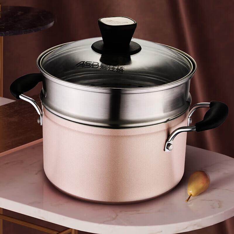 ASD Crystal Stone Non-stick 3-Piece Cookware Set