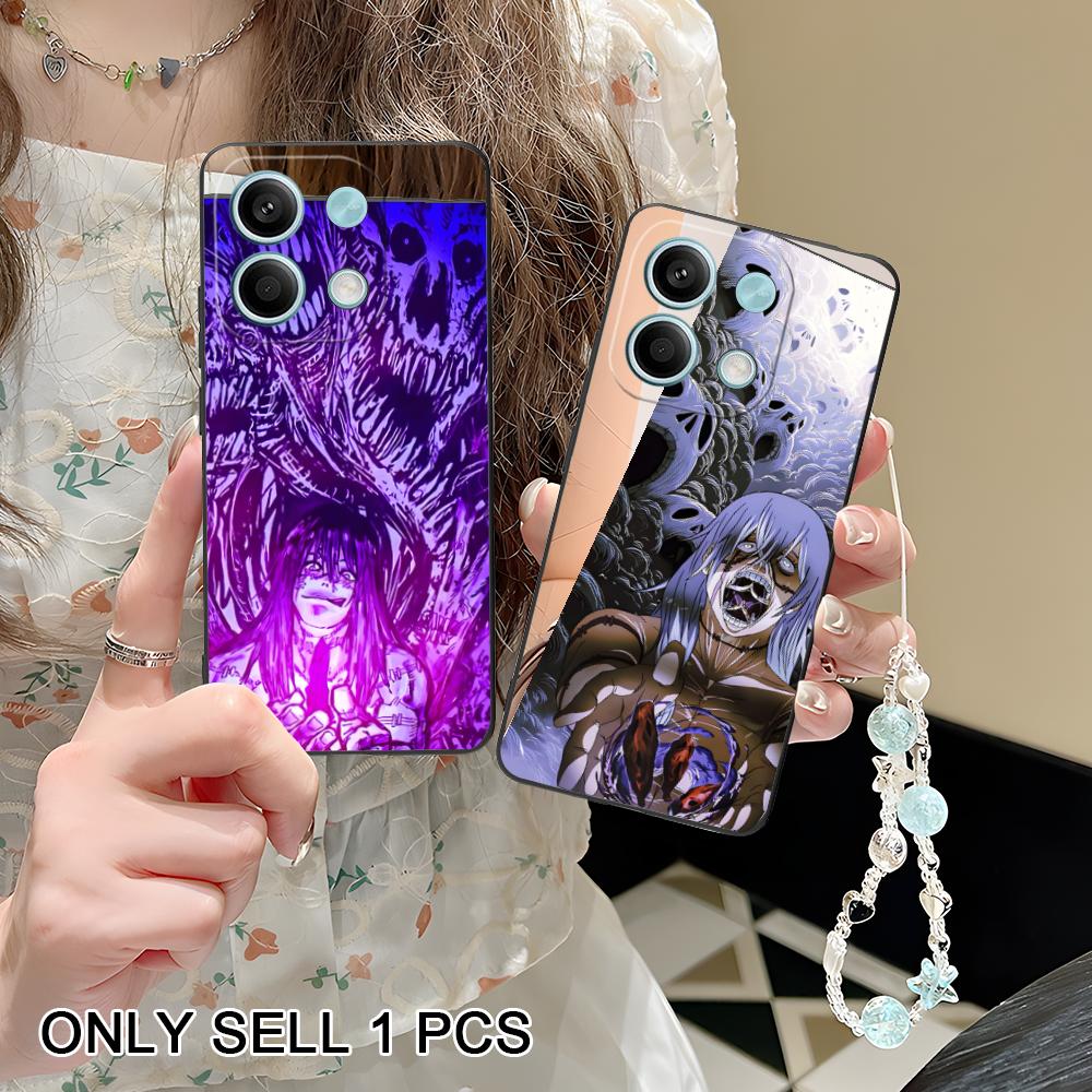 JJK Mahito Phone Case for POCO F8 F7 F6 F5 F4 F3 F2 Pro GT C75 C71 C65 C61 C40 Pro Ultra Soft TPU Shockproof Cover