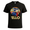 Labyrinth Worm 'Ello Vintage Grafische Kunst Nieuwigheid Feest Mannen T-shirt Tee Top