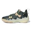 Harden Vol.6 Antidérapantes, Résistantes à l'abrasion, Respirantes Basse Tige Chaussures de Basketball de Performance Vert Unisexes GV7058