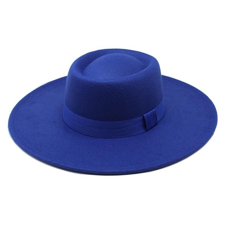 Wool Felt Bowler Hat For Men Women With Wide Brim Sun Protection And Breathability