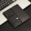 For Samusng Galaxy Z Fold 6 Case Insert Card Soft Leather Scratch-resistant Phone Case For Galaxy Z Fold 5 4 3 5G Fold Cover
