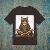 Meditating Cat T-Shirt , Pet Lover , Funny Shirt , Summer Tshirt , Birthday Gift , Comfort Colors