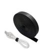 Cable Tie Magic Tape Width 10mm Freely Cut Hook Loop Fastener Wiring Organization Storage Fixation Band Cord Bundling (3m)