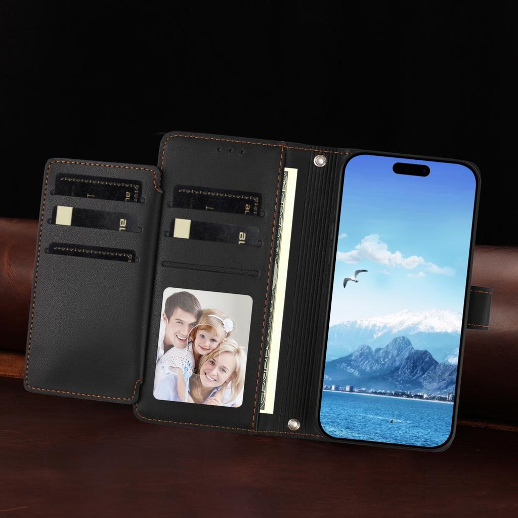 Wallet Case For OPPO Realme 16 16T 15 15T 15X 14 14T 14X 13 Pro Plus P4 Lite Power P3 Ultra P3X P1 5G with Card Slots Wrist Strap Included phone Cover