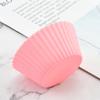 7Pcs/Lot Silicone Cake Cup Round Shaped Cupcake Baking Molds Cooking Cake Tools