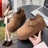 Muffin rétro Chaussures Borken femmes printemps nouvelles chaussures simples à plateforme mode décontracté tout compris femmes