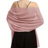 Elegant Bubble Chiffon Shawl Hijab Women Lightweight Shawl and Wrap Female Foulard Perfect for Casual Outings and Evening Events