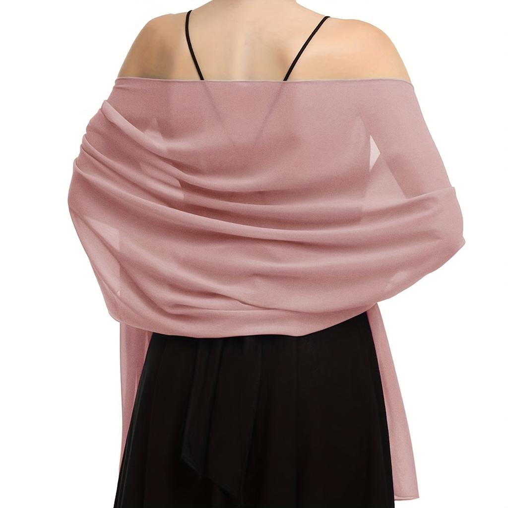 Elegant Bubble Chiffon Shawl Hijab Women Lightweight Shawl and Wrap Female Foulard Perfect for Casual Outings and Evening Events