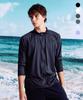 Leijibi Multi-Cooling Essential Men'S & Women'S Loose Fit Zip-Up Rash Guard Body Cover Swimwear (6 Colors) (Type A)