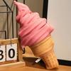 Erdbeereis Plüschtier mit weichem kurzem Plüsch für Kinder und Mädchen Geschenk