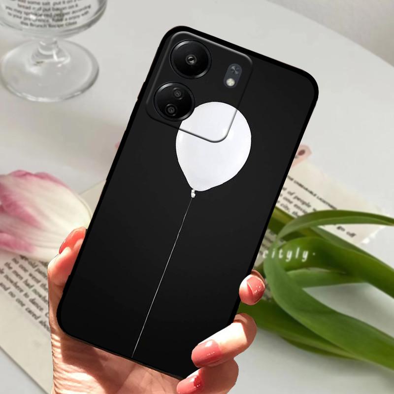 Cute Cartoon Soft Case For Redmi 13C 13 4G 5G Silicone TPU Phone Cover For Xiaomi Redmi 13R Phone Protective Fundas Capa Cases