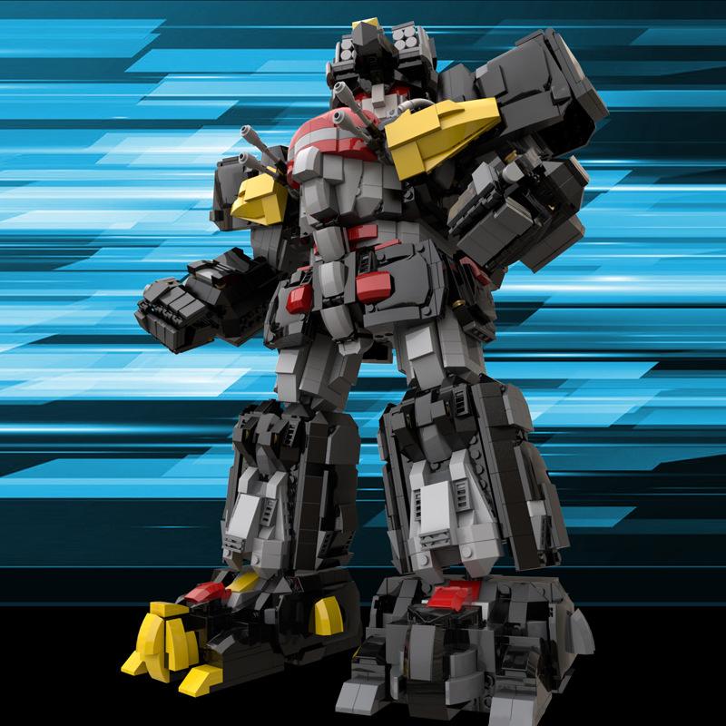 M Building Block Compatible Lego 88688 Super Beast Machine God Broken Air I, Combat Robot Mecha Infantry