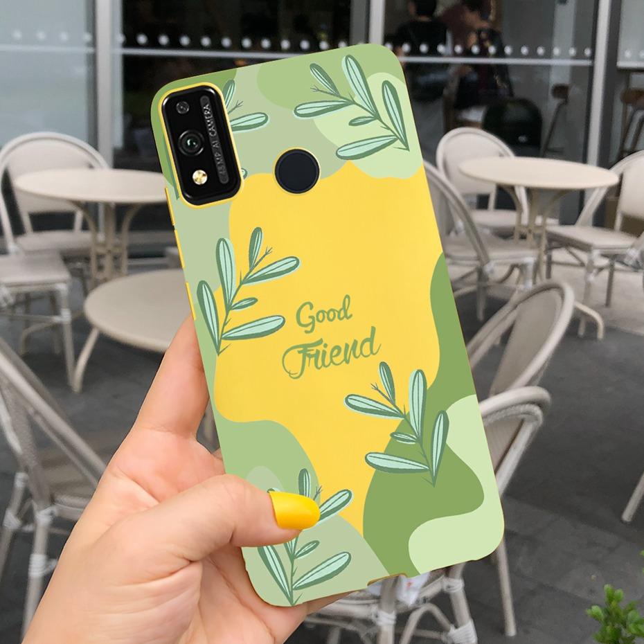 Für Honor 9X Lite JSN-L21 Handyhülle Honor 9X STK-LX1 Schöner Druck Macaron Silikon Weiche Hüllen Abdeckung Für Honor9X 9 X Lite