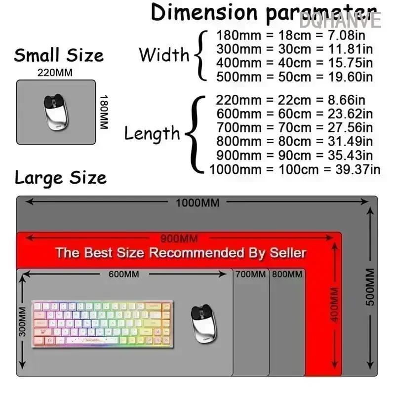 Mouse Pad XXL Anime Gamer Outer Wilds Mousepad Laptop Universe Space Solar System HD Desk Mat PC Gaming Accessories Keyboard Pad