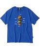 TRIPSHION Hamburger Reicpe Graphic T-Shirt - Blue