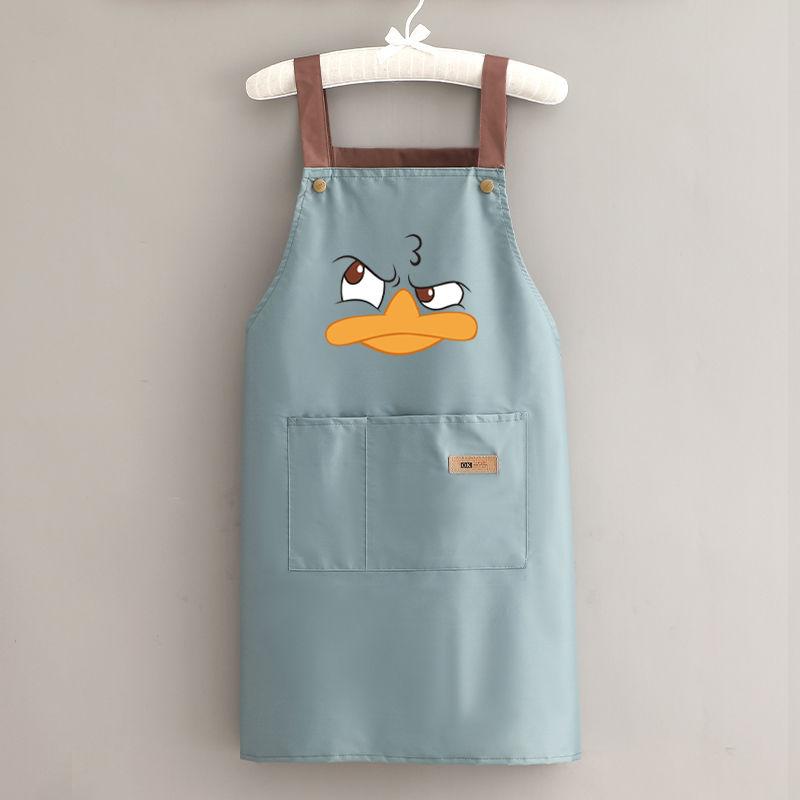 Wasserdichte Ölabweisende Schürze, Heimküche Catering Spezial Arbeit Arbeitskleidung, Unisex Küchenschürze