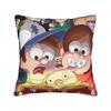 Decorative Pillow Covers GGravity Falls Merchandise Home  Throw Pillow Case Cover Zippered MultiSize